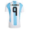 Officiële Voetbalshirt Argentinië J. Alvarez 9 Thuis 2024 - Heren